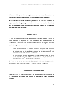 Informe 24/2011 - Gobierno de Aragón