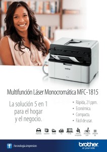 Multifunción Láser Monocroma`tica MFC—i8i5 La solución 5 en i