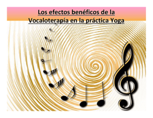 Los efectos benéficos de la Vocaloterapía en la práctica Yoga
