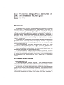 Trastornos psiquiátricos comunes en enfermedades neurológicas