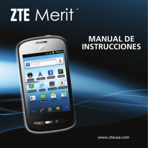 manual de instrucciones