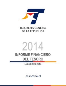 informe financiero del tesoro - Tesorería General de la República
