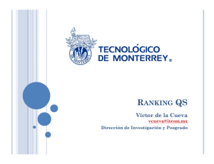 ranking qs - Mi Campus - Tecnológico de Monterrey