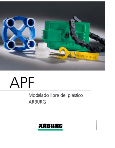Modelado libre del plástico ARBURG