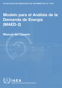 Modelo para el Análisis de la Demanda de Energía (MAED-2)