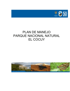 Plan de Manejo PNN El Cocuy - Parques Nacionales Naturales de