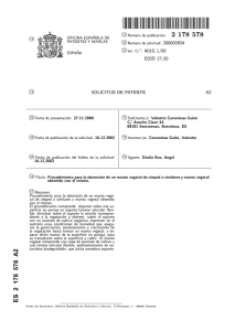 procedimiento para la obtencion de un manto vegetal de cesped o