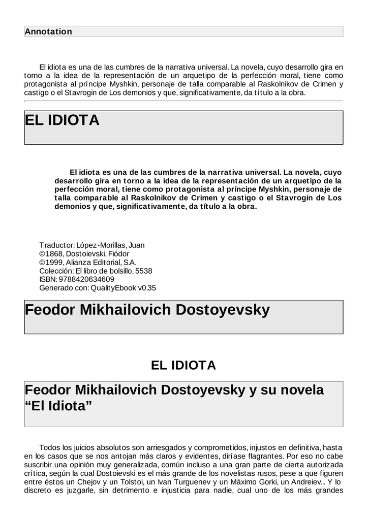 the double pdf dostoievski