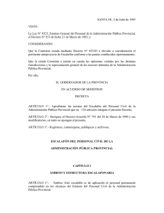 Decreto 2695 - Gobierno de Santa Fe