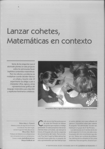 Lanzar cohetes,