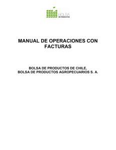 Manual de Operaciones con Facturas