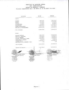 Pera.odo comprend1do del l de Enero al 30 de Abr11 de 2015