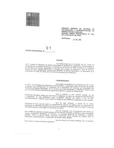 Orden Ministerial N1 del 21.09.2012
