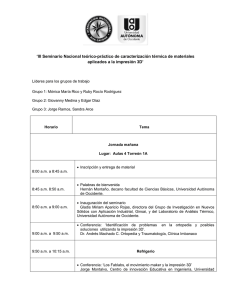 `III Seminario Nacional teórico-práctico de caracterización térmica