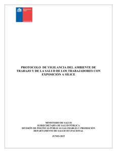 Protocolo de vigilancia del ambiente de trabajo y de la salud