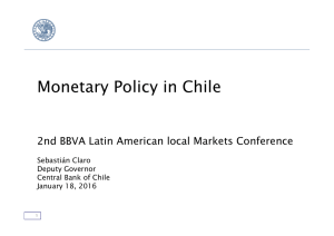 Monetary Policy in Chile