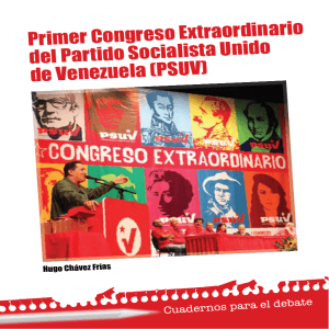 Primer Congreso Extraordinario del Partido Socialista Unido de