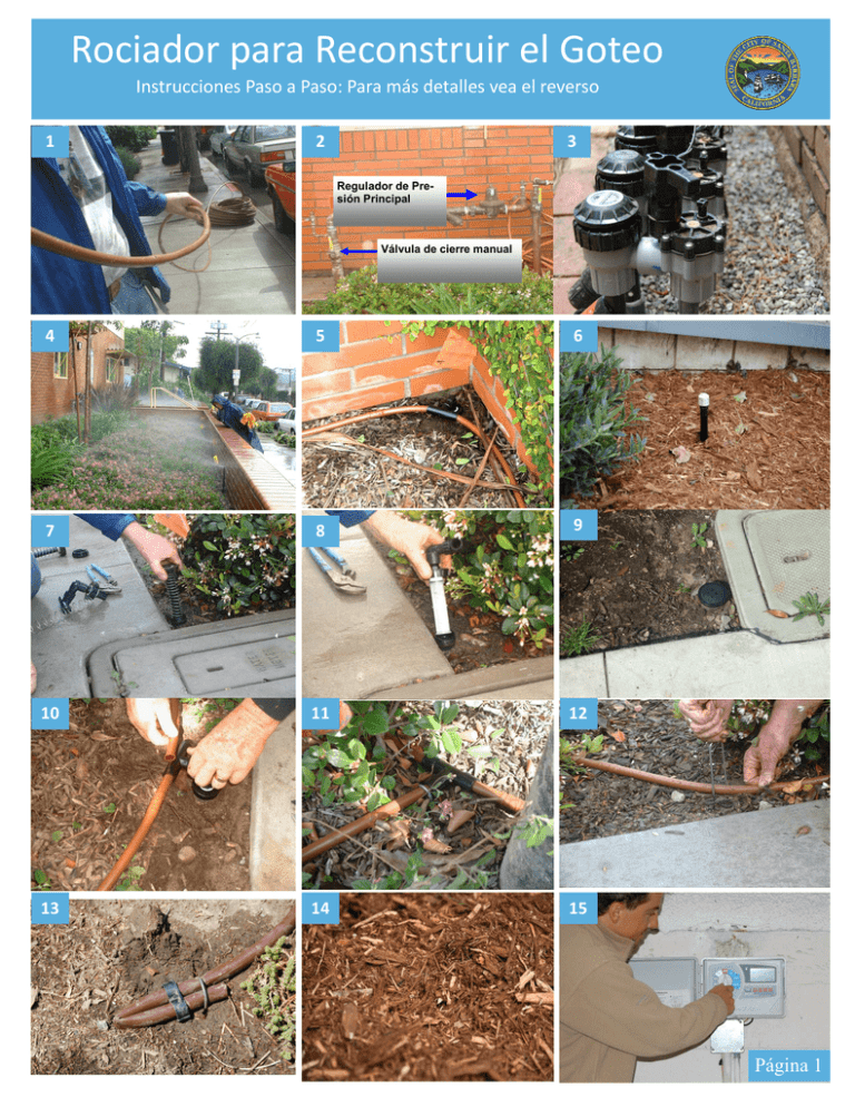 Sprinkler to Drip Retrofit SPANISH