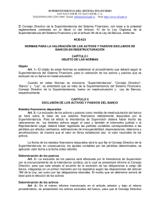 El Consejo Directivo de la Superintendencia del Sistema Financiero