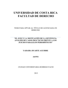 universidad de costa rica facultad de derecho