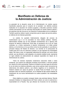 Manifiesto del acto público en defensa de la Administración de