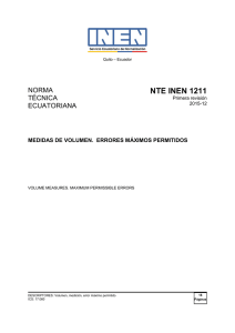 NTE INEN 1211 - Servicio Ecuatoriano de Normalización
