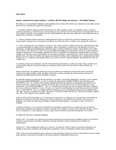 Usufructo de cuotas sociales. - Superintendencia de Sociedades