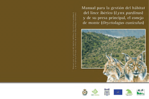 Manual para la Gestión del Habitat del Lince Ibérico (Lynx