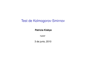 Test de Kolmogorov-Smirnov