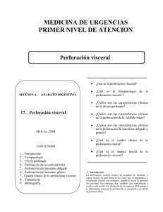 Perforación visceral - Secretaría de Salud del Estado de México