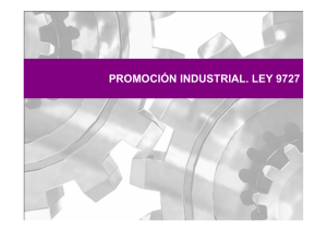 Ley Promoción Industrial - UIC Unión Industrial de Córdoba