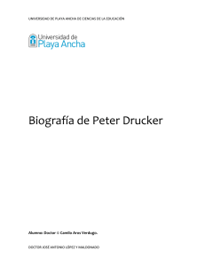Biografía de Peter Drucker