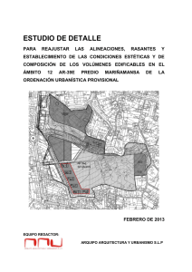 estudio de detalle - Concello de Ourense