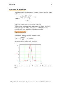 Diagramas de Radiación