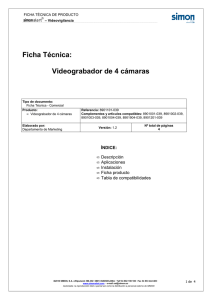 FICHA TECNICA DE PRODUCTO 8901101-039 v1.2