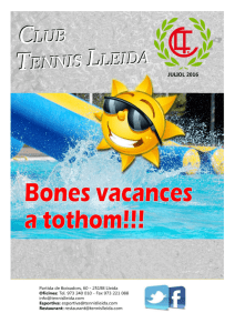 Veure - Club Tennis Lleida