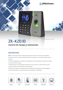 ZK-K20 ID - ZKSoftware
