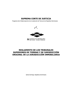 suprema corte de justicia reglamento de los tribunales superiores