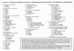 CLAVES DE LA PRUEBA DE CONTRQL DE APTITUDES Y