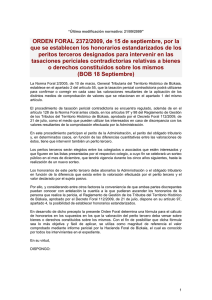 ORDEN FORAL 2372/2009, de 15 de septiembre, por la que se