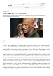 Mike Tyson, sincero y sin tapujos