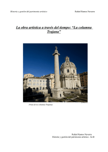La obra artística a través del tiempo: “La columna Trajana”