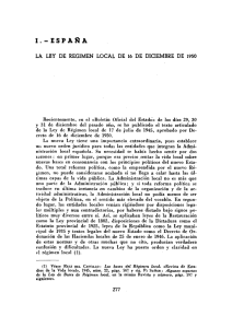 S. Royo-Villanova. La Ley de Régimen Local de 16 de diciembre de