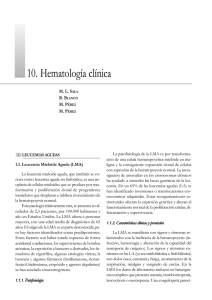 10. Hematología clínica