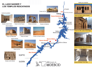 El lago Nasser y los templos rescatados PDF, 5 Mbytes