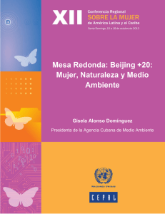Texto presentación - Comisión Económica para América Latina y el