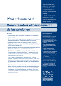 Nota orientativa 4 - International Centre for Prison Studies