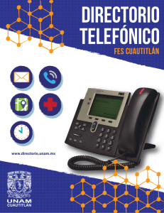 Directorio Telef&oacute;nico FES Cuautitl&aacute;n
