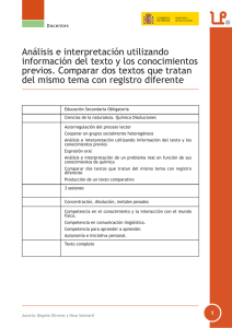 Documento del docente -