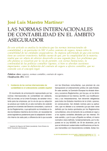 las normas internacionales de contabilidad en el